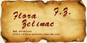 Flora Zelinac vizit kartica